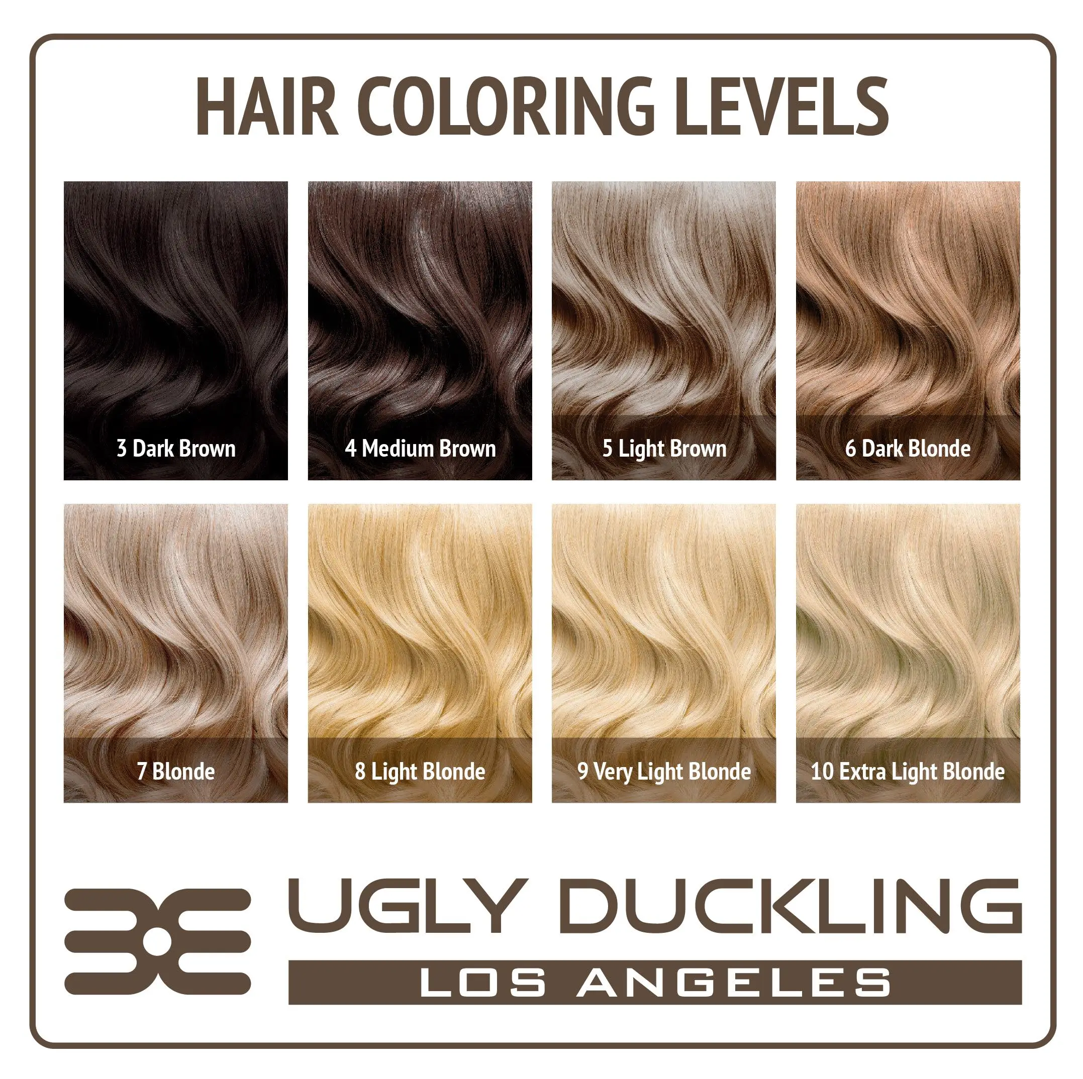 hair color levels